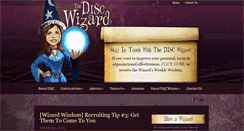 Desktop Screenshot of discwizardonline.com